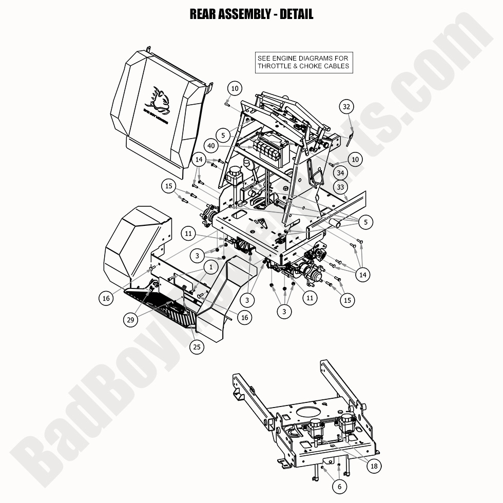 2020 Revolt - Rear Assembly Detail